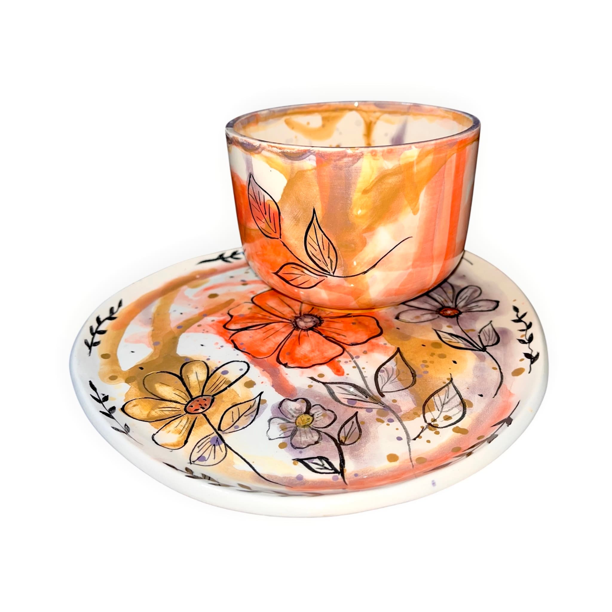 Set jardín de otoño