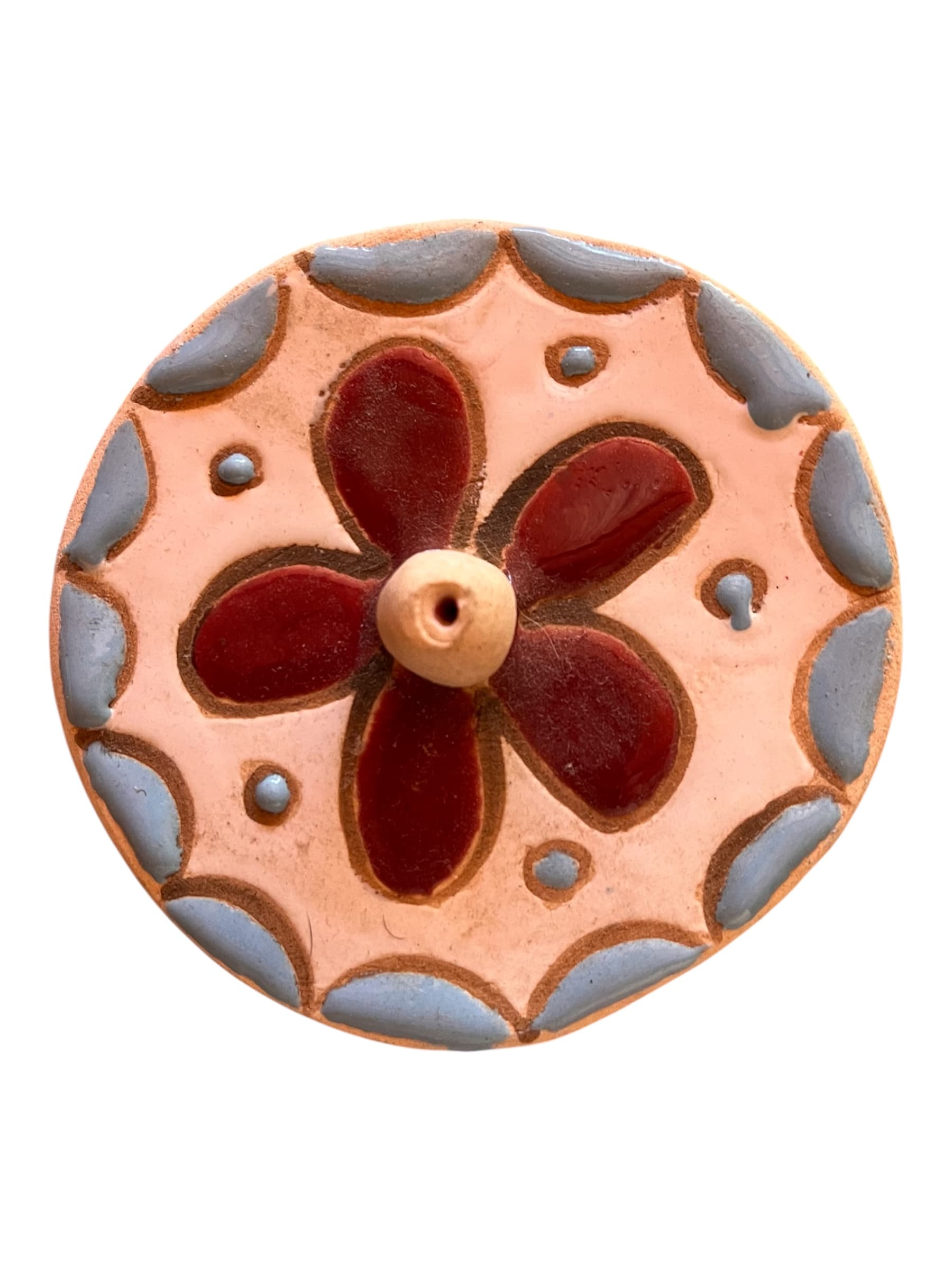 Porta sahumerio circular